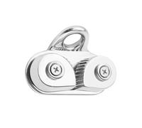 KENBT Cam Pulley Rope Clamp 1 Pcs 85 * 38mm Accessories Boat Cleat Sailing Sailboat Canoe Stainless Steel For Marine,Anti-rust