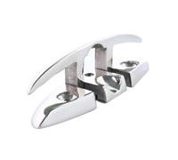 KENBT Folding Boat Cleat, Dock Cleat 5 & 6 & 8 Inch Folding Boat Cleats Boat Dock Hardware For Yacht Pontoon Boat,Anti-rust(6 inches)