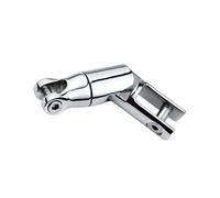 KENBT Marine 316 Stainless Steel Boat Pipe Eye End Cap Jaw Slide，Boat Anchor Double Swivel Connector,Anti-rust(10-12MM)