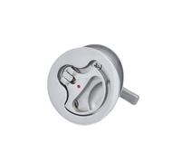 KENBT Metal Boat Cam Deck Box 316 Stainless Steel Latch Lock Marine Hatch Flush Pull Lift Ships Handle RingLift Corrosion Resistance,Anti-rust