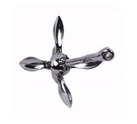KENBT Stainless Steel 316 Grapnel Anchor 0.7kg Boat Anchor Boat Accessories Marine Hardwar,Anti-rust