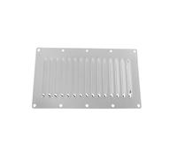 KENBT Stainless Steel 316 Louvre Air Vent, Air Vent Grille Cover Ventilation Grill，Marine Boat Cabin Ventilation Ventilator Grille Cover Accessories,Anti-rust(115 * 230)