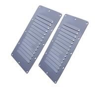 KENBT Stainless Steel 316 Louvre Air Vent, Air Vent Grille Cover Ventilation Grill，Marine Boat Cabin Ventilation Ventilator Grille Cover Accessories,Anti-rust(230 * 125)