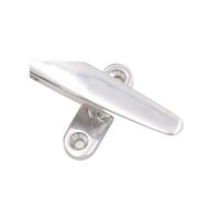 KENBT Stainless Steel Marine Boat Dock Deck Rope Cleat Cleats Hollow Base Bolrd for Marine Yacht,Anti-rust(150mm)