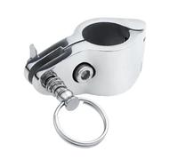 KENBT Top Fitting Hardware Top Hin Rail Mount 316 Stainless Steel Boat Pin Quick Release Jaw Clamp Slides Hind Deck,Anti-rust(25mm)