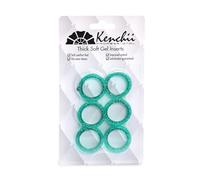 Kenchii Extra Soft Shear Finger Ring Inserts, Green | Thick cushioned inserts, added grip and cutting control, reduced finger fatigue, durable flexible material