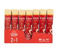 Kenco 2 in 1 Smooth White Instant Coffee Sachets 5x14g Pack of 7 Total