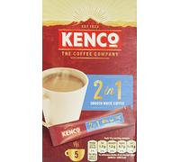 Kenco 2 In 1 Smooth White Instant Coffee Sachets, Pack Of 7