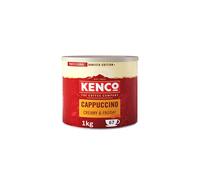 Kenco Cappuccino Instant Coffee 1kg Tin 1kg Pack of 1