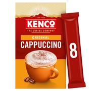 Kenco Cappuccino Instant Coffee Sachets, 10 Pack Bundle