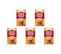 Kenco Cappuccino Instant Coffee Sachets 8x14.8g (Pack of 5, Total 40 Sachets, 592g)