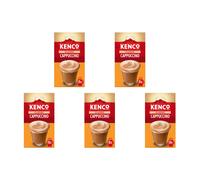 Kenco Cappuccino Instant Coffee Sachets 8x14.8g (Pack of 5, Total 40 Sachets, 592g)