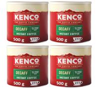 Kenco Decaf Instant Coffee 500g (Pack of 4)