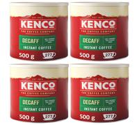 Kenco Decaf Instant Coffee 500g (Pack of 4)