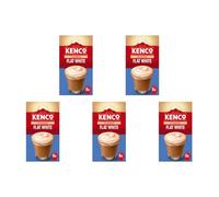 Kenco Flat White Instant Coffee Sachets s 8x14.8g (Pack of 5, Total 40 Sachets, 592g)