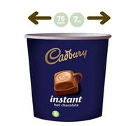 Kenco In-Cup Cadbury Hot Chocolate 25's 76mm Paper Cups
