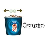 Kenco In-Cup Maxwell House Cappuccino 76mm Paper Cups 25's