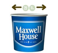 Kenco In-Cup Maxwell House White 25's 76mm Paper Cups
