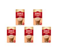 Kenco Latte Instant Coffee Sachets 8x163g Pack of 5 Total 40 Sachets 652g