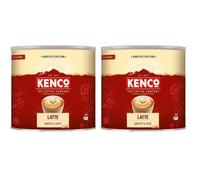 Kenco Latte Instant Coffee Tin 1 kg (Pack of 2)