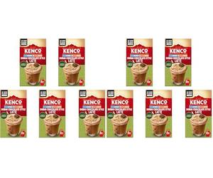 Kenco Limited Edition Iced Hot Dubai Chocolate Style Latte Instant Coffee Sachets x8 (Pack of 10, Total 40 Drinks)