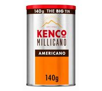Kenco Millicano Americano Instant Coffee, 140g Tin | Bold & Rich, Intensity 7, Arabica & Robusta Instant Blend, Barista Style, Ready In An Instant, Makes 77 Cups, Recyclable Tin