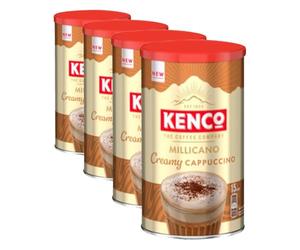 Kenco Millicano Cappuccino Instant Coffee 210 g (Pack of 4)