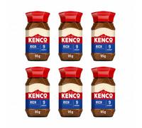Kenco Rich Instant Coffee 95g(Pack of 6 Jars, Total 570g)