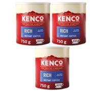 Kenco Rich Instant coffee Tin 750g (Pack of 3)