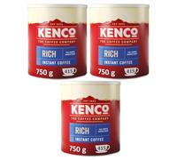 Kenco Rich Instant coffee Tin 750g (Pack of 3)