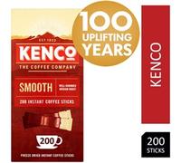 Kenco Smooth Instant Coffee Box of 200 Sticks - PACK (4)