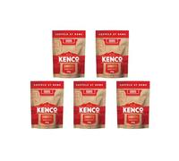 Kenco Smooth Medium Roast Instant Coffee Granules, 5 x 150g Bag Multipack | Medium Roast, Intensity 7, Smooth Taste, Ready in Seconds, Makes 465 Cups, Paper Refill Bag, Recyclable