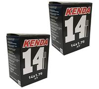 Kenda 14" x 1.75 Inner Tubes - Schrader Valve (Pack of 2)