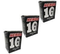 Kenda 16" x 1 3/8 Inner Tubes - Schrader Valve (Pack of 3)
