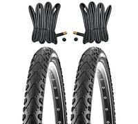 Kenda 2x bicycle tyres.20-inch. 20x1.75. 47-406. Set includes 2x inner tubes with car air valve.