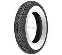 Kenda K333 WW Whitewall Tires 3.00-10 42J TT, 4PR Scooter Tires