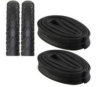 Kenda Pushchair Set - 2 x Tyres + 2 x Tube, 12 Inches, 12 1/2 x 2 1/4 62-203, 30000262