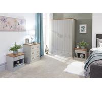 Kendal 4 Piece Bedroom Set Grey