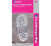Kendal and Morecambe, Windermere and Lancaster: Sheet 97 (OS Landranger Map)