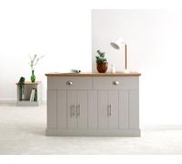 Kendal Large Sideboard Storage Cabinet TV Stand Console Table Living Grey