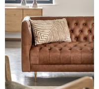 Hownsley Leather Sofa - Antique Brown