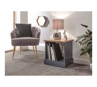 Kendal Side Table Blue 1 Shelf