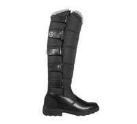 Kendal Sub-Zero Leather Snow Boots Brogini Black 6.5
