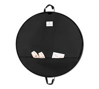 Kendall Country Teen Girl & Adult Tutu Garment Bag - 40 in. Pancake Dance Bag with 3 in. Gusset for Teen & Adult Tutu Skirts with Inner Strap & Hanger Loop to Hold Shape of Tutu for Women., Raven,