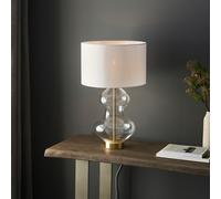 Kendall Shaped Table Lamp chrome