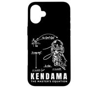 Kendama Physics Equation Skill Toy Motion Diagram Japanese Case for iPhone 16 Plus