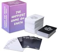 KENDINHF The Happiest Game On Earth Card Game for Families and Friends Board Game Super Fun Adult for Birthday Parties and Christmas Parties Gifts 300 Cards, 3-20 Players, Ages 17+