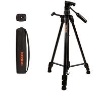 Kendo Adjustable Tripod 0.6-1.5m with Carry Bag - Lightweight Aluminium Tripod Stand for Laser Levels, Cameras & Measuring Tools