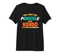 Kendo Bamboo Sword Martial Arts Practice Japanese Sword Premium T-Shirt