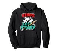 Kendo Bamboo Sword Martial Arts Practice Japanese Sword Pullover Hoodie